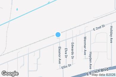 Map image of the property - 203 Eleanor Ave