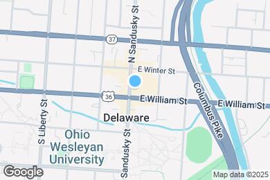 Map image of the property - 10 1/2 N Sandusky St