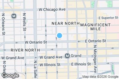 Map image of the property - 635 N Dearborn St