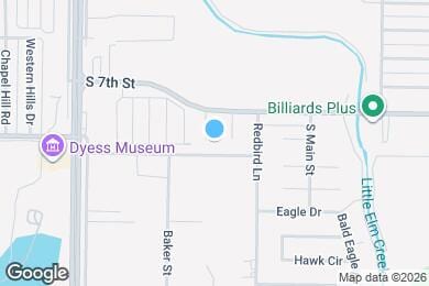 Map image of the property - 733 Chaparral Cir