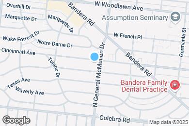 Map image of the property - 2404 Cincinnati Ave