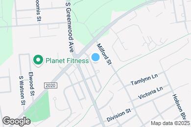 Map image of the property - 516 Oakwood St