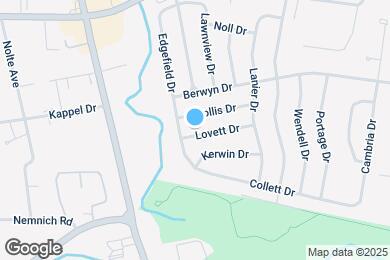 Map image of the property - 2211 Lovett Dr