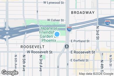 Map image of the property - 100 W Portland St