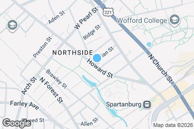 Map image of the property - Northside Townhomes I & II