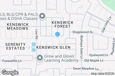 Map image of the property - 8010 Suffield Glen Ln