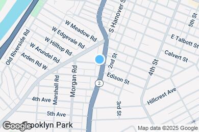 Map image of the property - 4100 Ritchie Hwy