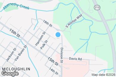 Map image of the property - 1603 17th St