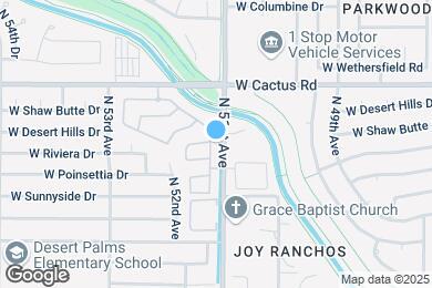 Map image of the property - 11843 N 51st Dr