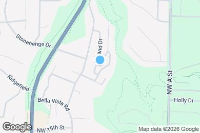 Map image of the property - 1906 Almand Dr