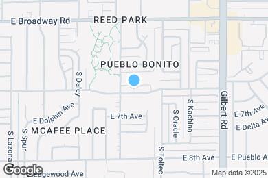 Map image of the property - 1726 E 6th Ave