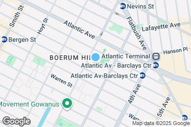 Map image of the property - 268 Dean St