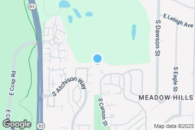 Map image of the property - 3961 S Carson St
