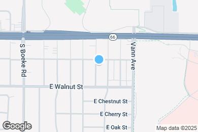 Map image of the property - 208 S Thomas Ave