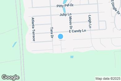Map image of the property - 945 Clayton Ct