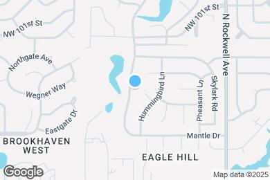Map image of the property - 9906 Mantle Dr