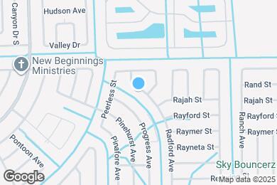 Map image of the property - 312 Radford Ave