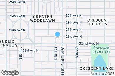 Map image of the property - 930 23rd Ave N