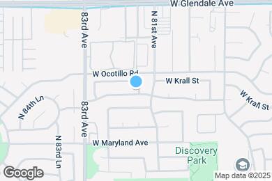 Map image of the property - 8120 W Tuckey Ln