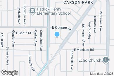 Map image of the property - 3650 Hackett Ave