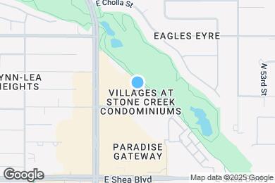 Map image of the property - 4850 E Desert Cove Ave