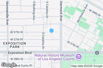 Map image of the property - 1146 W 37th St