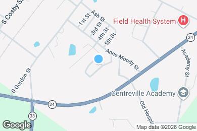 Map image of the property - Centreville Apartments