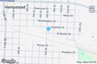 Map image of the property - 1246 5th St