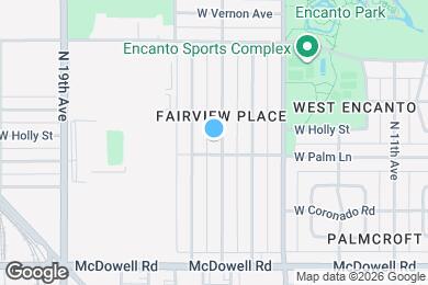 Map image of the property - 2010 N 16th Ave