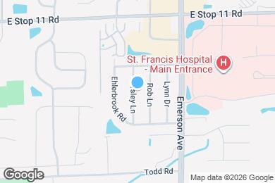 Map image of the property - 8209 Parsley Ln