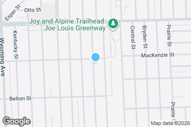 Map image of the property - 8350 Roselawn St