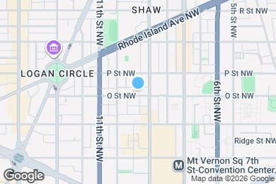 Map image of the property - 917 O St NW