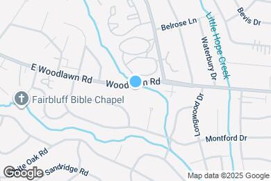 Map image of the property - 1000 E Woodlawn Rd