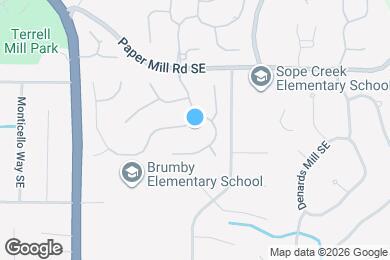 Map image of the property - 3296 Belmont Glen Dr SE