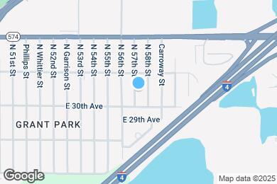 Map image of the property - 3711 N 57th St