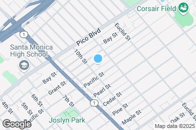 Map image of the property - 1018 Grant St in Santa Monica - only 10 bl...