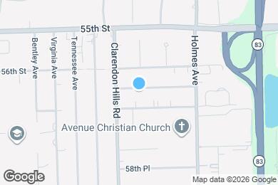 Map image of the property - 739 56th Pl