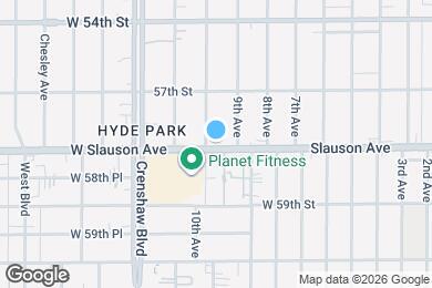 Map image of the property - 3121 W Slauson Ave