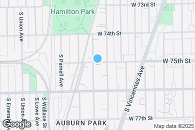 Map image of the property - 7501 S Eggleston Ave