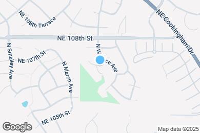 Map image of the property - 8415 NE 107th St