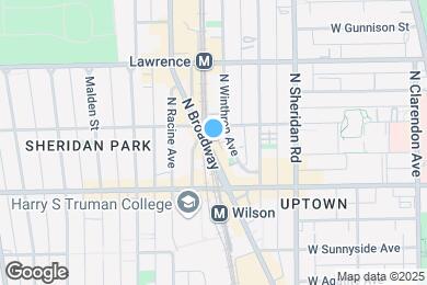 Map image of the property - 4649 N Broadway St