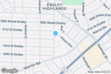 Map image of the property - 3113 Avenue S