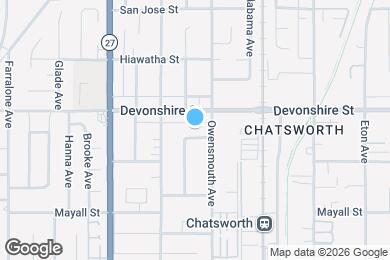 Map image of the property - 21721 Tuba St