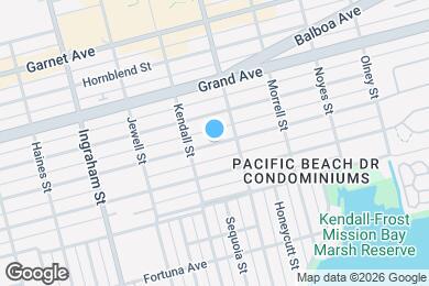 Map image of the property - 1847 Reed Ave