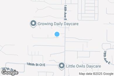 Map image of the property - 18323 13th Avenue Ct E
