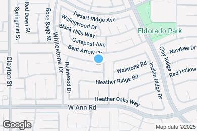 Map image of the property - 1621 Running Creek Dr