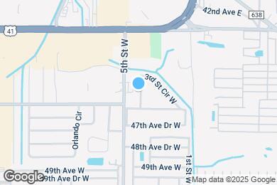 Map image of the property - 4504 3rd St Cir W