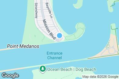 Map image of the property - 2613 Mission Blvd