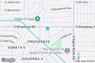Map image of the property - 419 S Sabrina