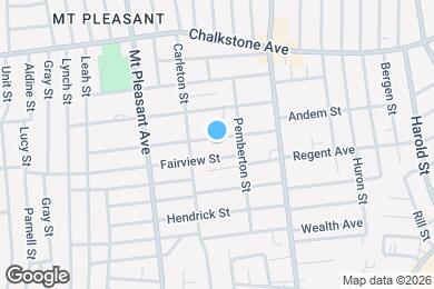 Map image of the property - 52 Dover St